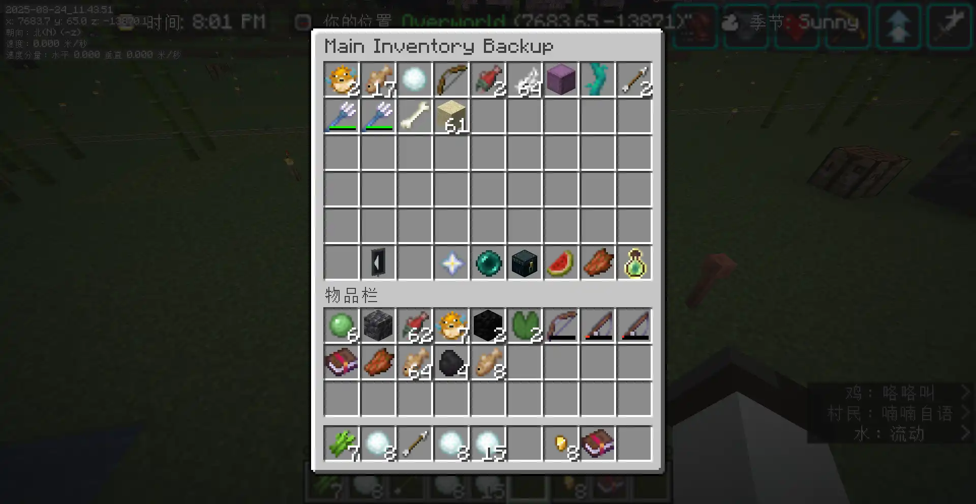 玩家的某一个备份